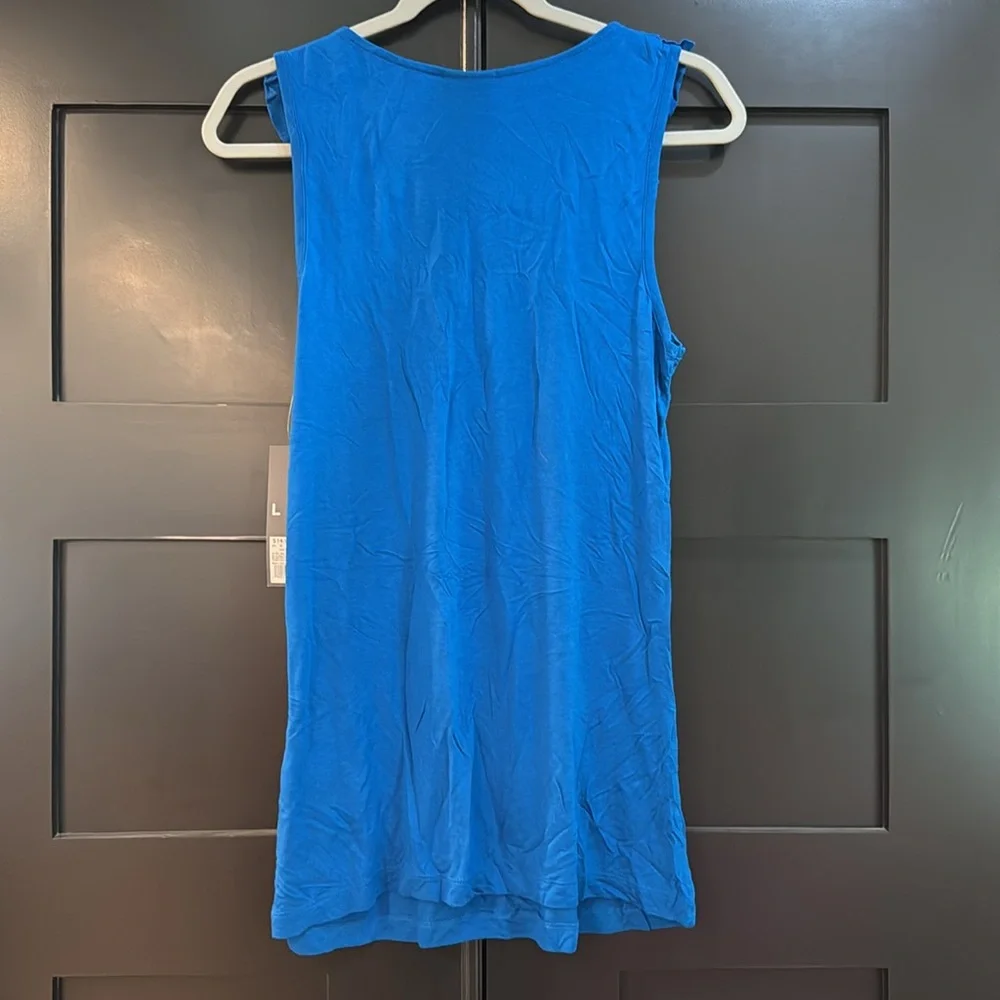 Ruffle Neck Tank - Picture 3 of 3